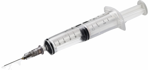 Medical Syringe Disposable Injection Healthcare Medicine Clinical Treatment Vaccination Drug