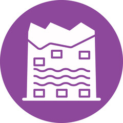 Rosetta stone glyph circle icon