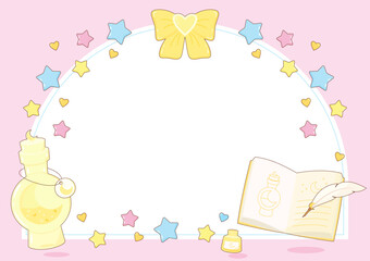 pink philter potion class frame 2