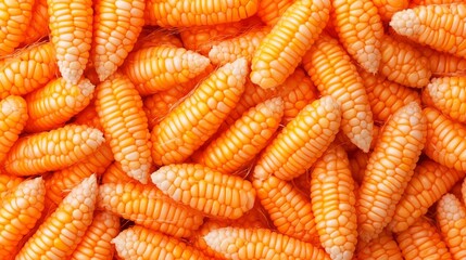 Fototapeta premium Close-up of genetically modified corn under examination, debates in food science