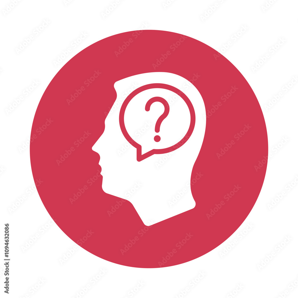 Aufkleber ask vector glyph circle icons... .. eps 10 file