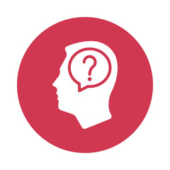 Ask  vector Glyph Circle Icons...  .. Eps 10 file