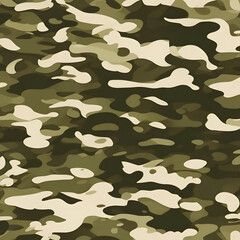 Naklejka premium vector camouflage, safari style, khaki color, army design
