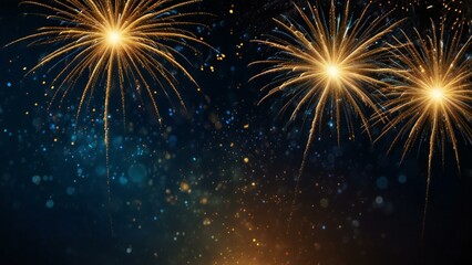 Fototapeta premium fireworks in the night sky