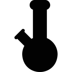 Fototapeta premium Simple vector icon smoking pipe