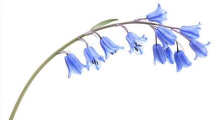 Obraz premium Delicate Blue Spring Flowers