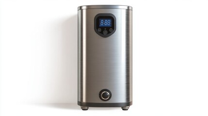 Fototapeta premium Stylish Stainless Steel Water Heater