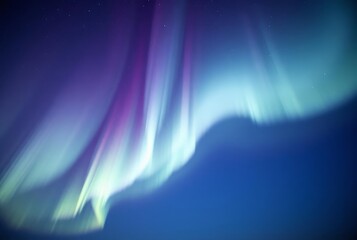Aurora Veil An aurora borealis pattern with holographic lights d