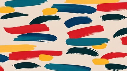 Obraz premium Abstract Paint Brush Strokes Background