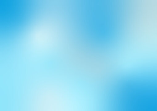 Refreshing blue gradation background material