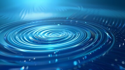 Digital technology futuristic abstract circular vortex illustration poster background