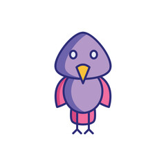 Bird vector icon