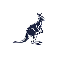 kangaro vector art and illustration