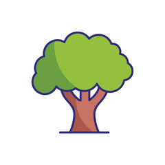 Tree vector icon