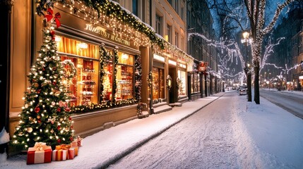 Fototapeta premium Cozy textiles neatly arranged on a wooden shelf in a warm, inviting interior space during the day