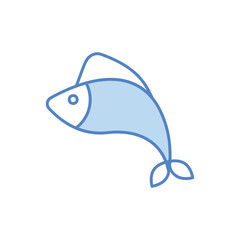 Fish vector icon