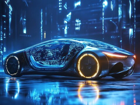 Quantum AI for autonomous vehicle, autonomous car with quantum tech interface