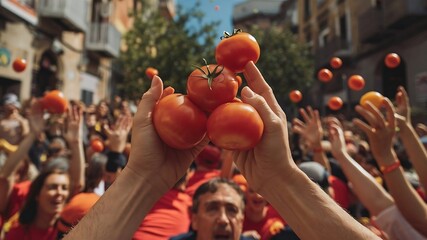 La Tomatina is an exuberant and colorful festival held annually in the town of Buñol, Spain, on the last Wednesday of August. This unique event is known worldwide as the ultimate food fight, attractin