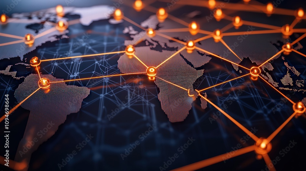 Poster global encryption laws depicted digital network graphic art cybersecurity landscape macro view data 