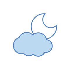 Night vector icon