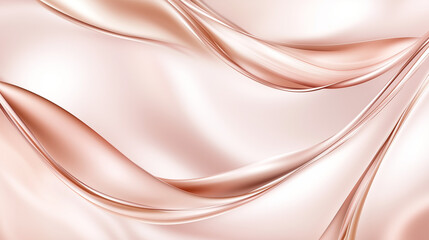 Obraz premium Background filled with graceful swirls of rose gold and blush, styled with a touch of luxury 