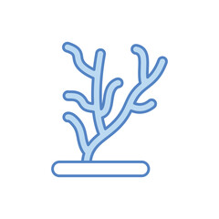 Obraz premium Coral Reef vector icon