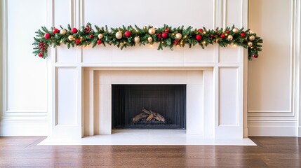 Enjoying the warmth of a beautifully decorated living room during the festive holiday season