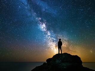 Fototapeta premium Star constellations and their meanings, understanding celestial patterns