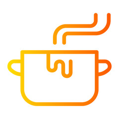 boiling gradient icon