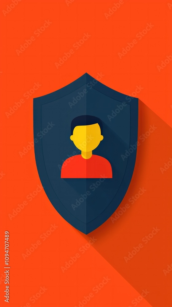 Poster user-centric security measures digital landscape infographic user environment overview data privacy 