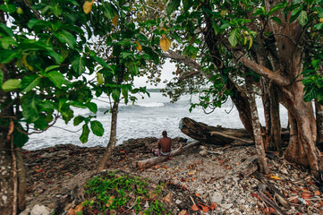 Beach in Cahuita National Park, Costa Rica