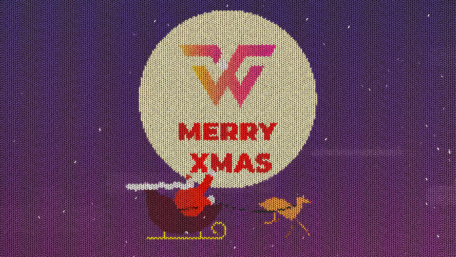 Knit Sweater Santa Deer Sled Loop Logo Reveal 78 1:1 16:9 9:16