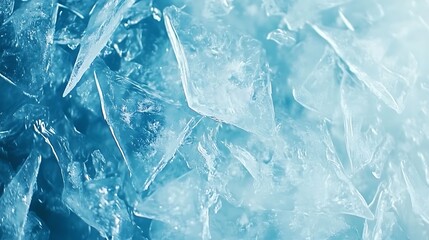 acks. Winter seasonal background, mock up, flat lay, ice texture