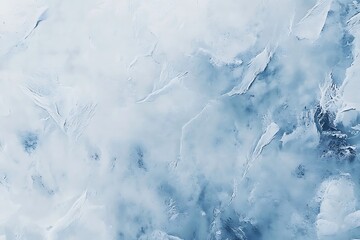 acks. Winter seasonal background, mock up, flat lay, ice texture