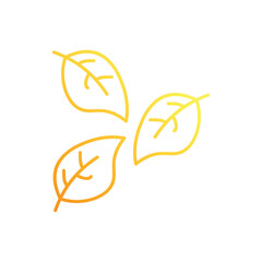 Leaf vector icon
