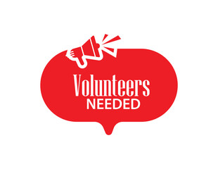 volunteers needed text	