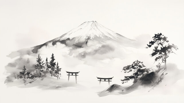 水墨画 Images – Browse 24,898 Stock Photos, Vectors, and Video