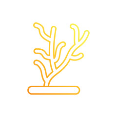 Obraz premium Coral Reef vector icon