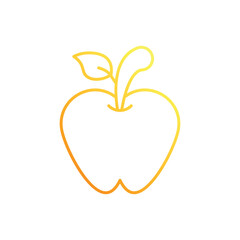 Apple vector icon