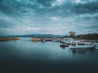 Fototapeta premium Van Şehri Göl Kenarı