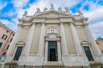 The church of Santi Nazaro e Celso in Brescia, Italy