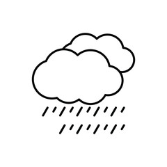 Rain vector icon