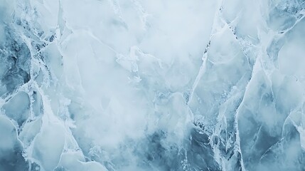 Fototapeta premium acks. Winter seasonal background, mock up, flat lay, ice texture