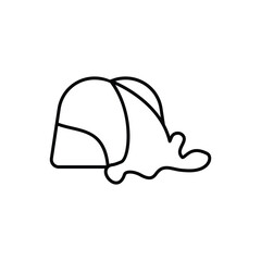 Waterfall vector icon