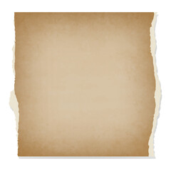 破れた古紙風の背景、古びた紙、経年劣化