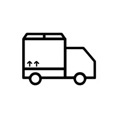 Truck icon symbol vector illustration
