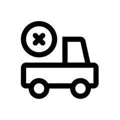 Truck icon symbol vector illustration
