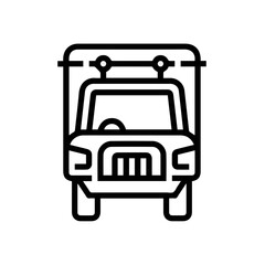 Truck icon symbol vector illustration
