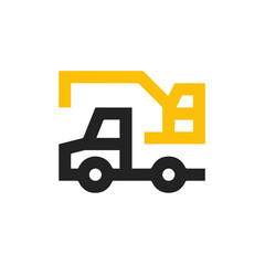 Truck icon symbol vector illustration
