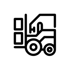 Truck icon symbol vector illustration
